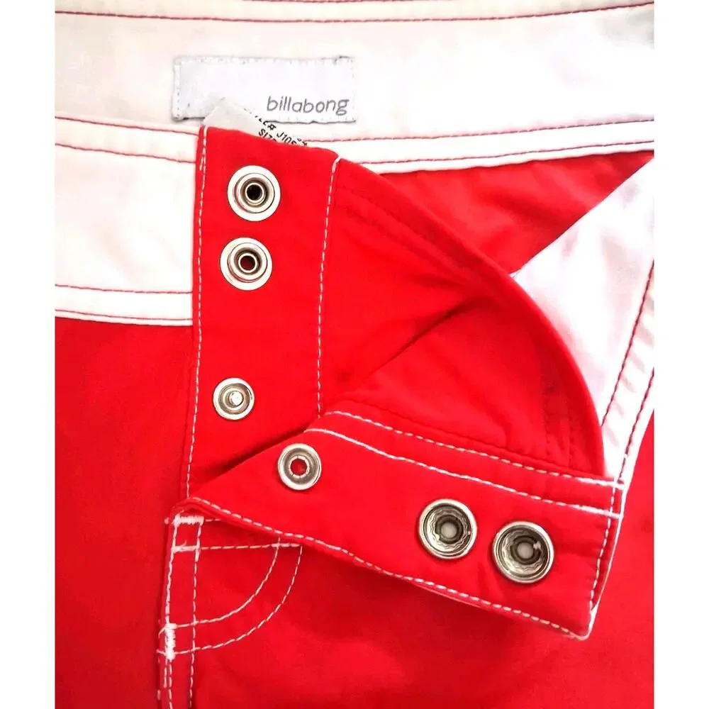 Vintage Womens Micro Mini Low Board Short With Billabong Lettering On Rear Y2K - Picture 3 of 7